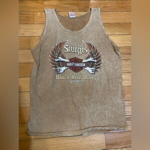 Harley-Davidson Tan Sturgis Rally Tee